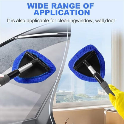 🚨 Flash Sale: 49% OFF Ends Tonight!🎁Rotating Microfiber Window Cleaner