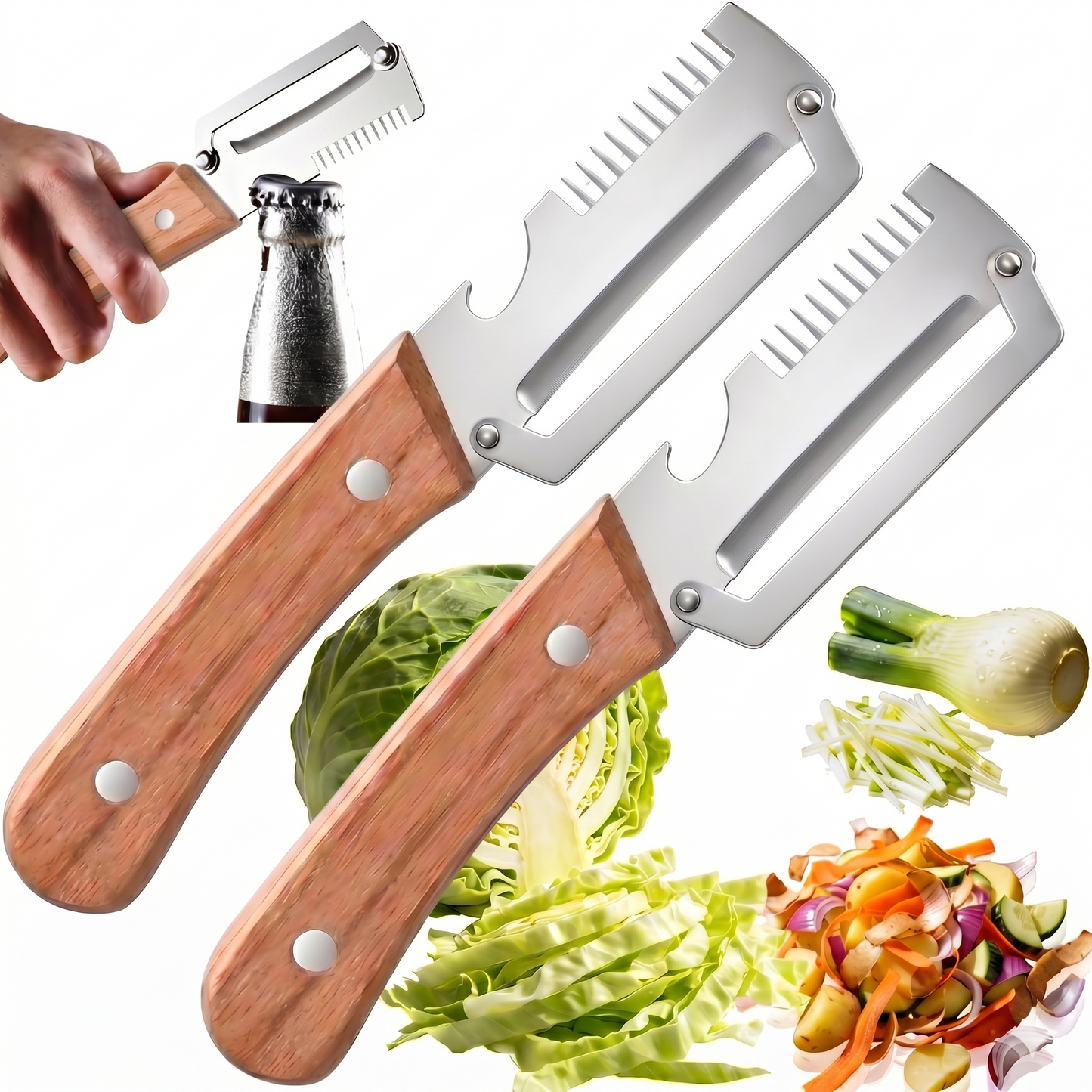 🔥LAST DAY -BUY 2 GET 1FREE-$9.99 EACH🎁Vegetable Peeler for Kitchen