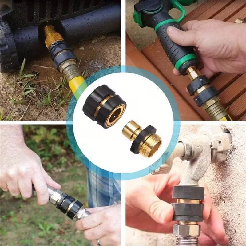 🔥LAST DAY -BUY 2 GET 2 FREE-$8.75 EACH🎁 Garden Hose Quick Connectors