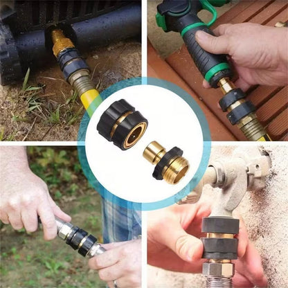 🔥LAST DAY -BUY 2 GET 2 FREE-$8.75 EACH🎁 Garden Hose Quick Connectors