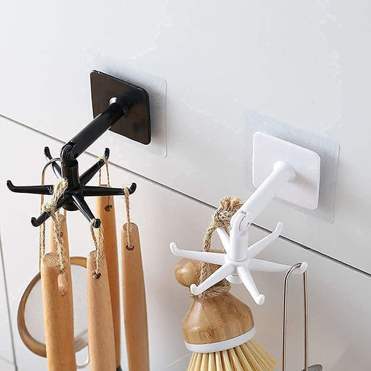 🔥LAST DAY - BUY 1 GET 1 FREE JUST $9.99 EACH🎯Rotating  360° Wall Hook- Heavy Duty
