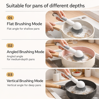🔥LAST DAY -BUY 1 GET 1 FREE-$14.99 EACH🎁Multi-purpose dish brush