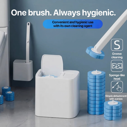 ✨ The Future of Bathroom Hygiene - 49% OFF Today only!🎁Toilet brush with replaceable heads