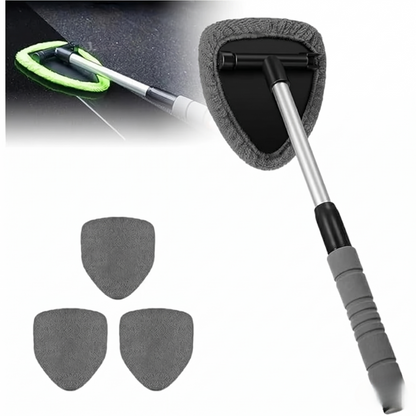 🚨 Flash Sale: 49% OFF Ends Tonight!🎁Rotating Microfiber Window Cleaner