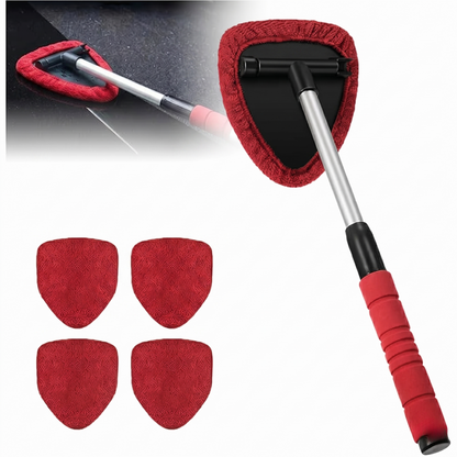 🚨 Flash Sale: 49% OFF Ends Tonight!🎁Rotating Microfiber Window Cleaner