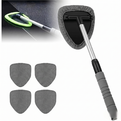 🚨 Flash Sale: 49% OFF Ends Tonight!🎁Rotating Microfiber Window Cleaner