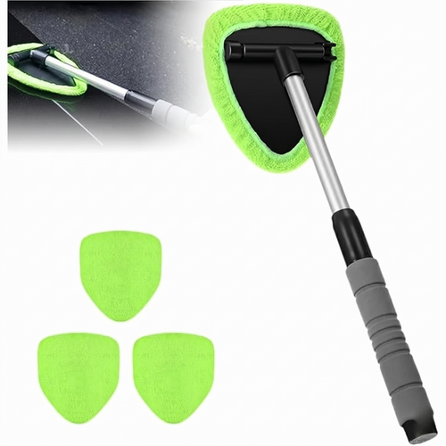 🚨 Flash Sale: 49% OFF Ends Tonight!🎁Rotating Microfiber Window Cleaner
