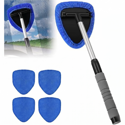🚨 Flash Sale: 49% OFF Ends Tonight!🎁Rotating Microfiber Window Cleaner