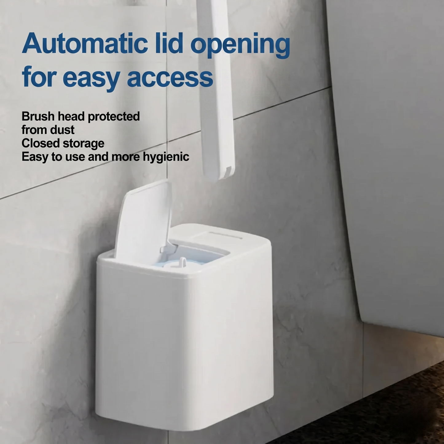✨ The Future of Bathroom Hygiene - 49% OFF Today only!🎁Toilet brush with replaceable heads