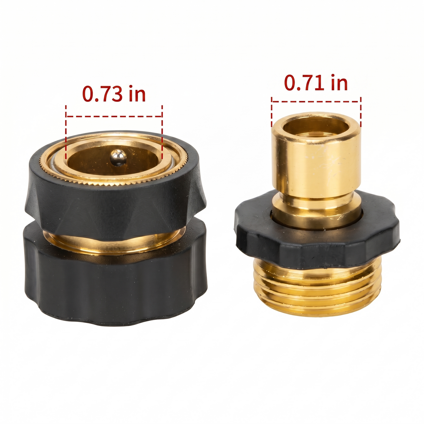 🔥LAST DAY -BUY 2 GET 2 FREE-$8.75 EACH🎁 Garden Hose Quick Connectors