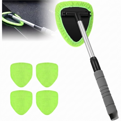 🚨 Flash Sale: 49% OFF Ends Tonight!🎁Rotating Microfiber Window Cleaner