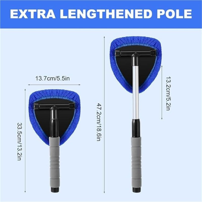 🚨 Flash Sale: 49% OFF Ends Tonight!🎁Rotating Microfiber Window Cleaner