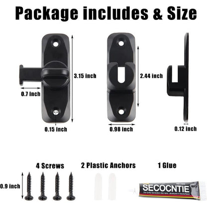 🔥LAST DAY - BUY 1 GET 3FREE JUST $19.99 EACH🎯Multi-Angle Sliding Door Lock