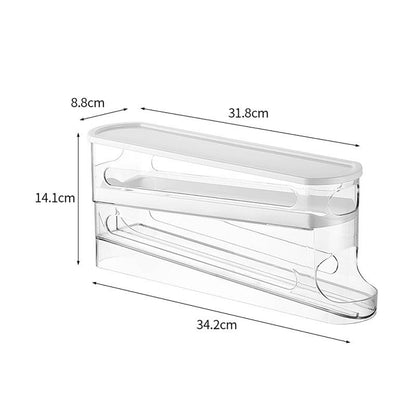 🎁 LIMITED BOGO: BUY 2 GET 1 FREE TODAY! JUST $14.99 EACH!⚡ Clear Kitchen Egg Organizer
