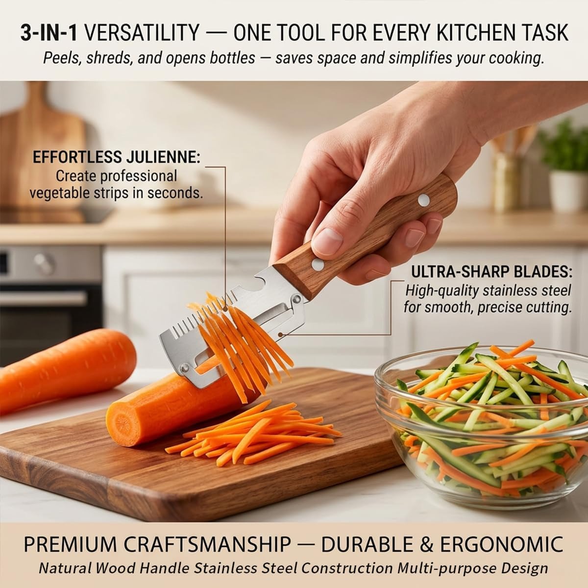 🔥LAST DAY -BUY 2 GET 1FREE-$9.99 EACH🎁Vegetable Peeler for Kitchen