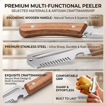 🔥LAST DAY -BUY 2 GET 1FREE-$9.99 EACH🎁Vegetable Peeler for Kitchen