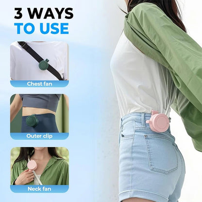 ☀️SUMMER FLASH SALE: Buy 1Get 1FREE— $14.99EACH🎁Portable Silent Fan