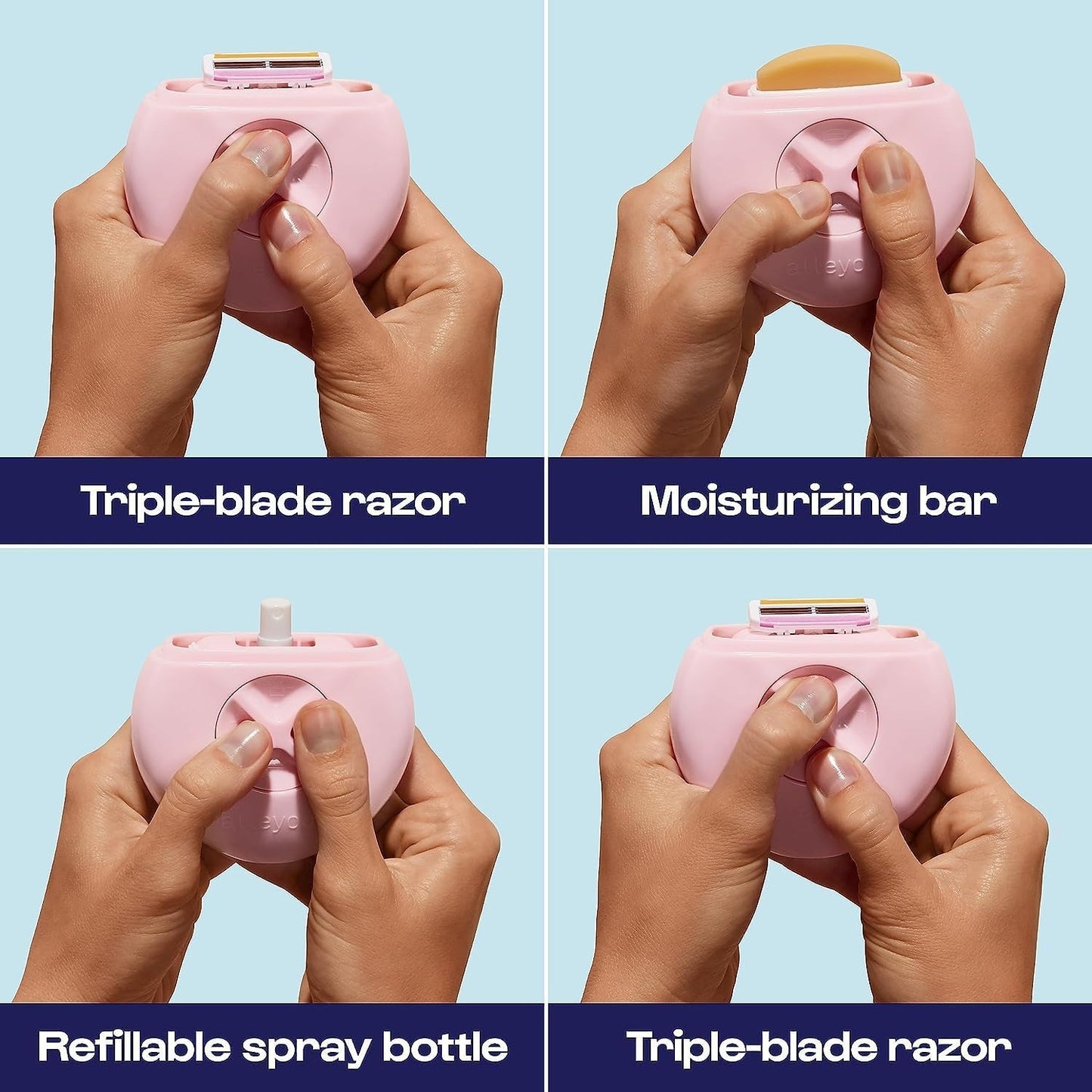 🔥LAST DAY -BUY 1 GET 1FREE-$14.99 EACH🎁Mini Portable Travel Razor