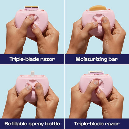 🔥LAST DAY -BUY 1 GET 1FREE-$14.99 EACH🎁Mini Portable Travel Razor